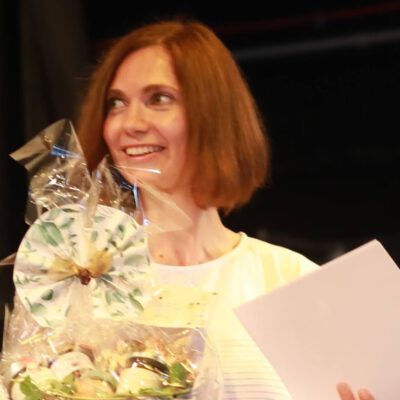 Carolin Hristev awarded with the Betty-Reis-Buchpreis